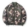 Doppelseitige Camouflage Frühling und Herbst Neue Air Force Pilotenjacke Herren Baseballuniform Mantel Arbeitsjacke