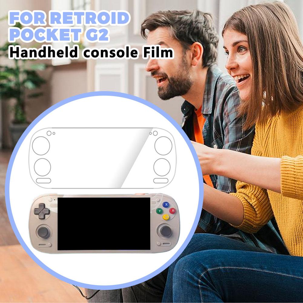 Tempered Glass Protective Film for Retroid Pocket G2 Full Coverage Screen Protector for Retroid Pocket G2 Game Console Film