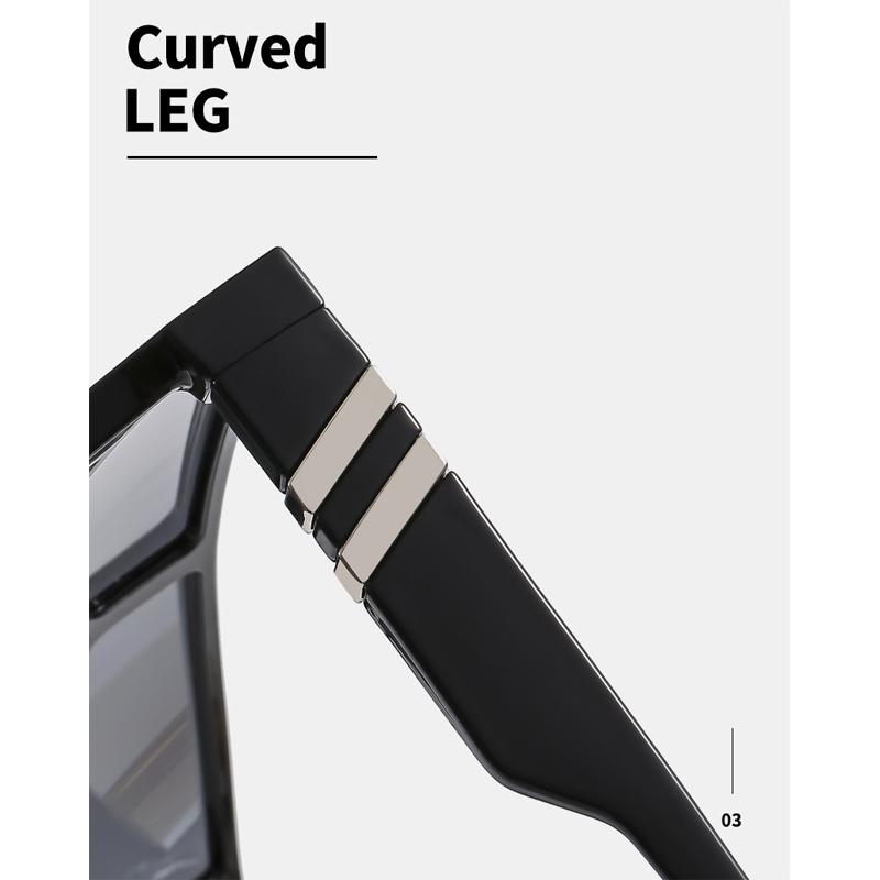 Mote Menn Kvinner Utendørs Polariserte Solbriller Kjøring Sport Solbriller UV400 Oversized Innfatning Goggles Sykkelbriller For Menn