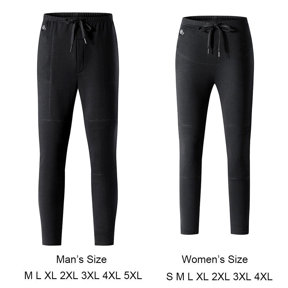Outdoor Winter Warm Elastic Waist Warmer Cloth Heated Trousers Heating Pants Thermal Leggings