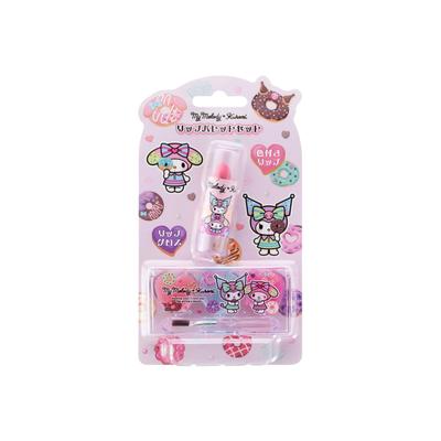 Race Sanrio Lippenpaletten-Set, My Melody Kuromi DD, Ab 6 Jahren, Kosmetik, Accessoire 900067