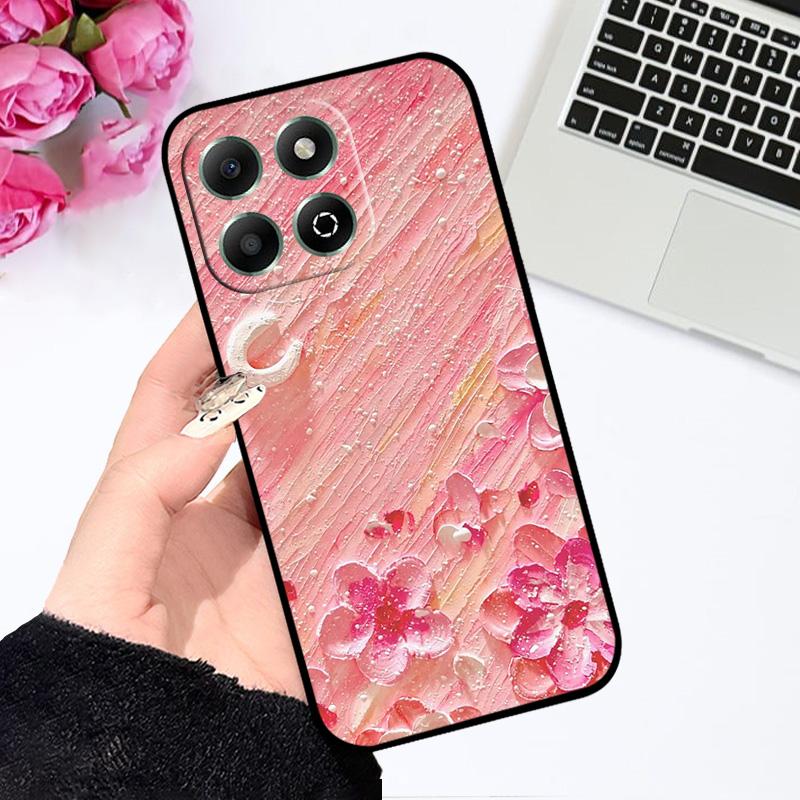 For Honor X6b Case JDY-LX1 Color Printing Shockproof Phone Cover For Huawei Honor X6b Funda Shell JDY-LX2 Soft Silicone Coque
