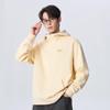 Mark Fairwhale Men's American-Style Loose Half-Zip Hooded Sweatshirt