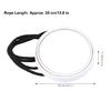 Small Swimming Adjustable Lanyard Mirror Adjustable Scubas Diving Rearview Mirror Side Hanging Tool With Safety Lanyard