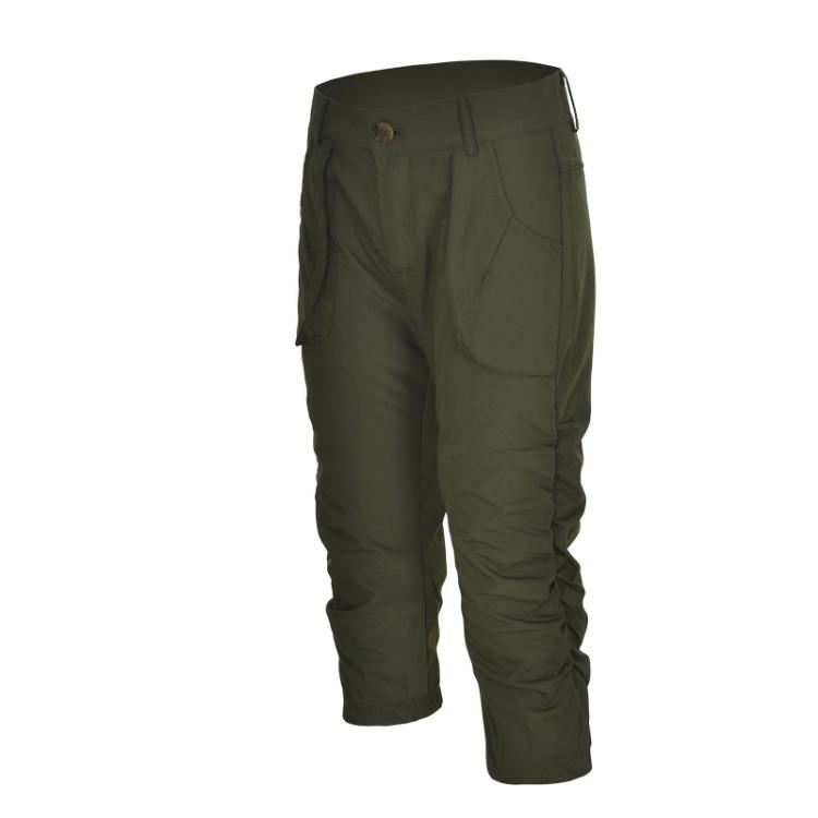Damen Freizeit Cropped Mode Arbeitskleidung Hosen