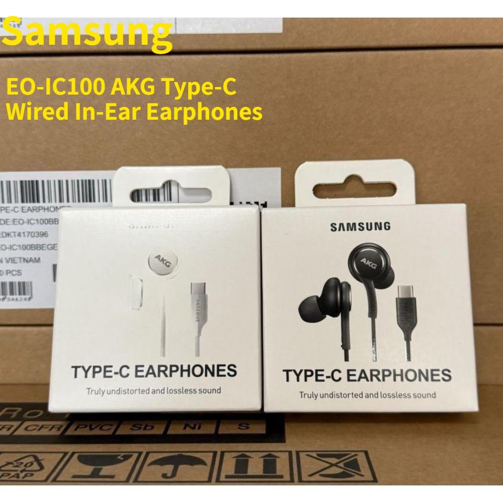 Samsung EO-IC100 AKG Type-C Wired In-Ear Earphones, Original for Note10, Hi-Fi Sound