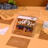 2027 Desk Calendar with LED Light 3D Design Tear-away Pages for Office Use