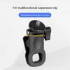 W89C Mini Camera Flash Holder Fill Light Clip with 1/4 Screw Mount for Multifunction Use