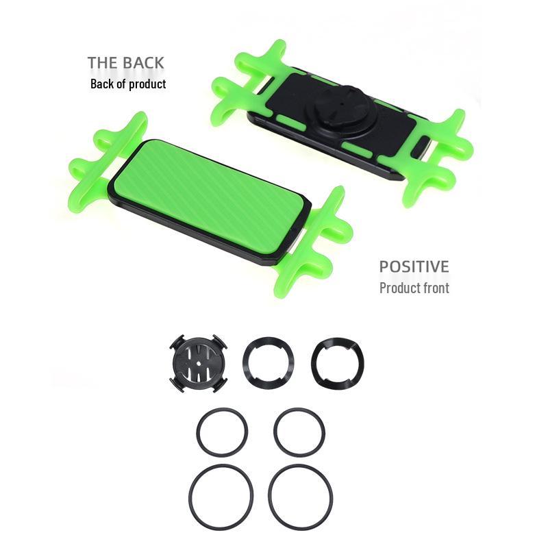 Shockproof Silicone Strap Mount for Garmin/XOSS Bike Computers