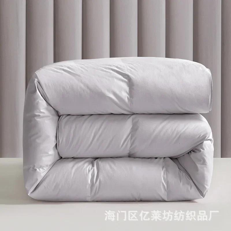 Cotton duvet 95 white goose down winter quilt cotton hotel spring and autumn quilt core gift winter quilt