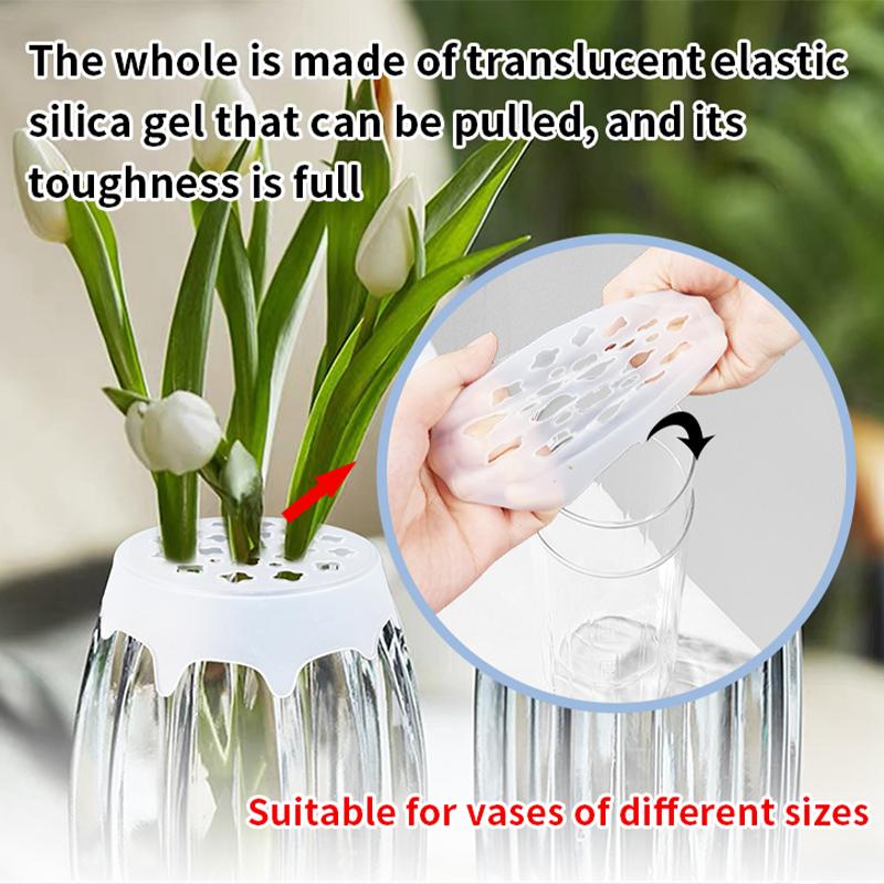 Silicone Spiral Flower Stem Bracket Multi Functional Diy Bouquet Shaper Reusable Flower Arrangement Device Home Decoration 2026