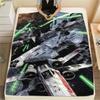 1Pc Millennium Falcon Print Flannel Blanket, High quality Comfortable for All Seasons, Home Decor, Warmth and Comfort, Perfect for Christmas Gifts