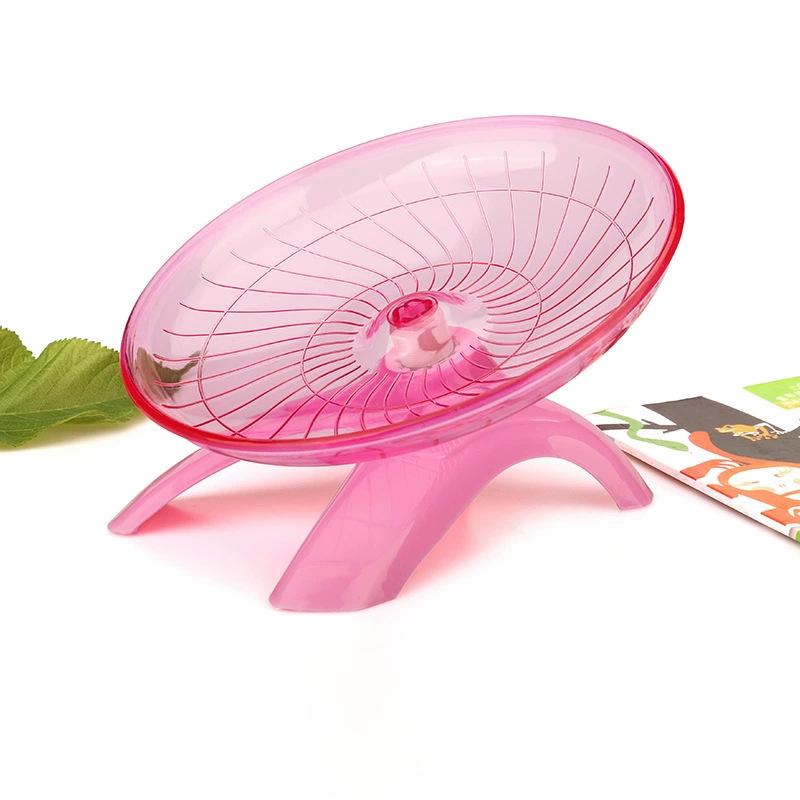 

1PC Flying Saucer Silent Running Exercise Wheel for Hamsters, Mice,Hedgehog and Other Small Pets Silent Running Wheel