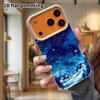 Phone Case: Lambskin 2D Flat Samsung Galaxy A34 A35 M05 M06 S20 S22 S21 FE Plus 5G Protective Case, Watercolor Starry Sky, Christmas and Halloween Gif