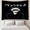 1PC Jujutsu Curse Battle K-pop Music Group Tapestry Accessories for Bedroom,Livingroom, Dormitory Room Wall Decor Fan Birthday Gifts