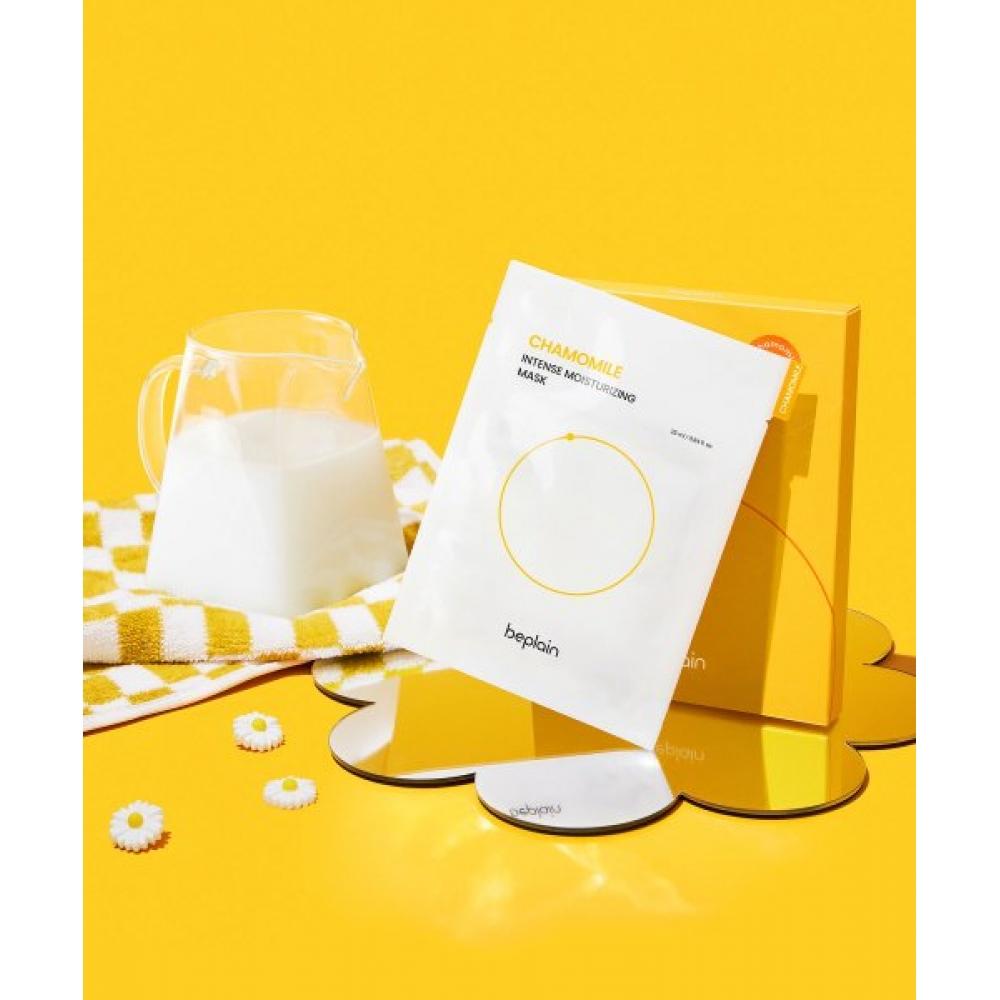 Beplain Chamomile Intense Moisture Mask 5 Sheets NONE