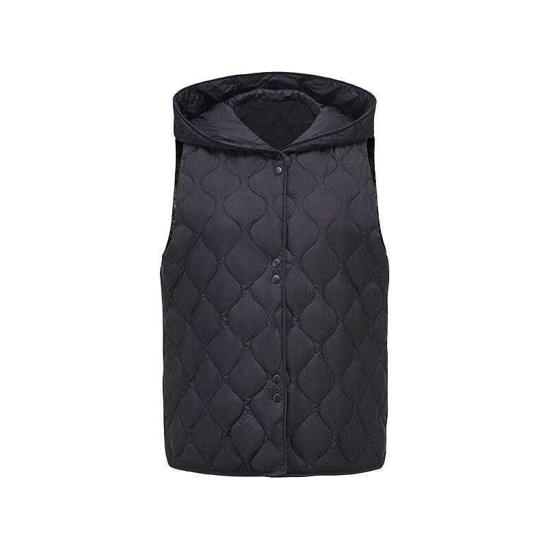 Mark Fairwhale Women's Hooded Quilted Down Vest