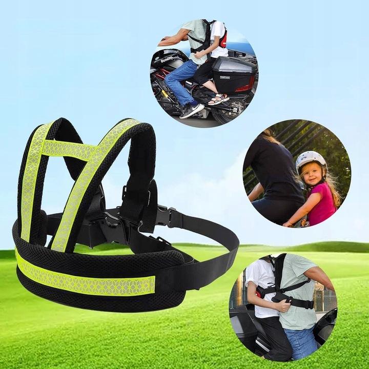 Pas bezpieczeństwa dla dziecka – motor, quad, hulajnoga