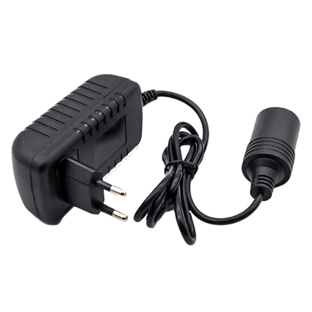 Adapter do gniazda zapalniczki samochodowej AC na DC Adapter samochodowy Stabilny konwerter 12V Bezpieczny wtyk Kabel do rejestratora odkurzacza