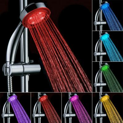 Strona główna Łazienka Głowica prysznicowa Glow Handheld 7 zmieniających kolor świateł LED Łatwa instalacja Słuchawki prysznicowe