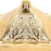 Quadrate Gold Serving Bowl Alloy Serving Dish Sugar Bowls Turkish Bowl  Party