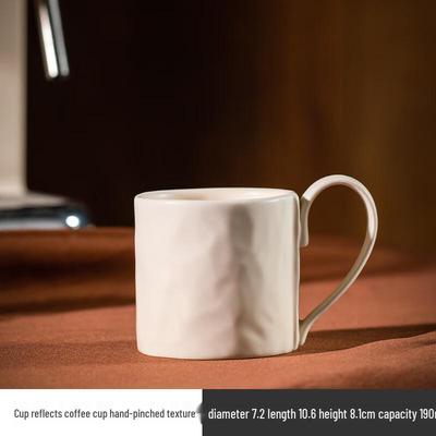 Changqi Retro Keramik Latte Art Kaffeetassen