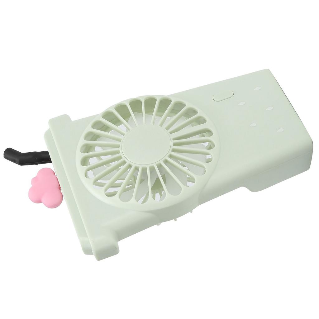 Handheld Mini Fan USB Rechargeable Electric Desk Portable Cartoon 3 Speeds for Home Outdoors