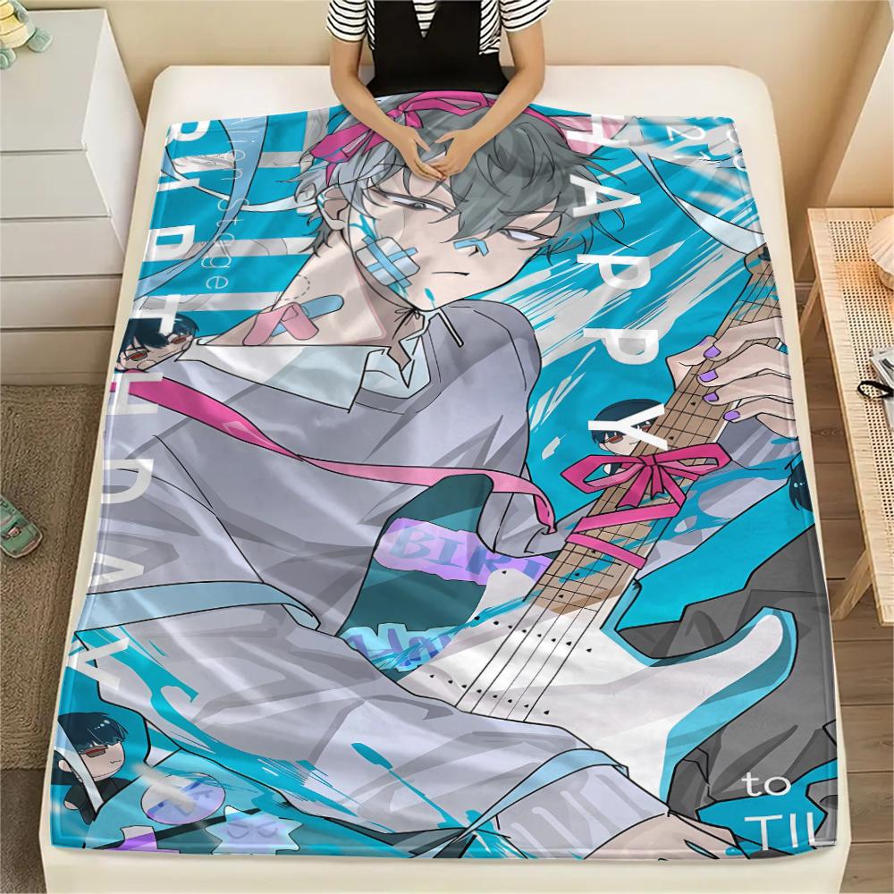 1PC Alien Stage Print Flannel Blanket, High quality All Seasons, Home Decor, Warmth and Comfort, Perfect for Christmas Gifts