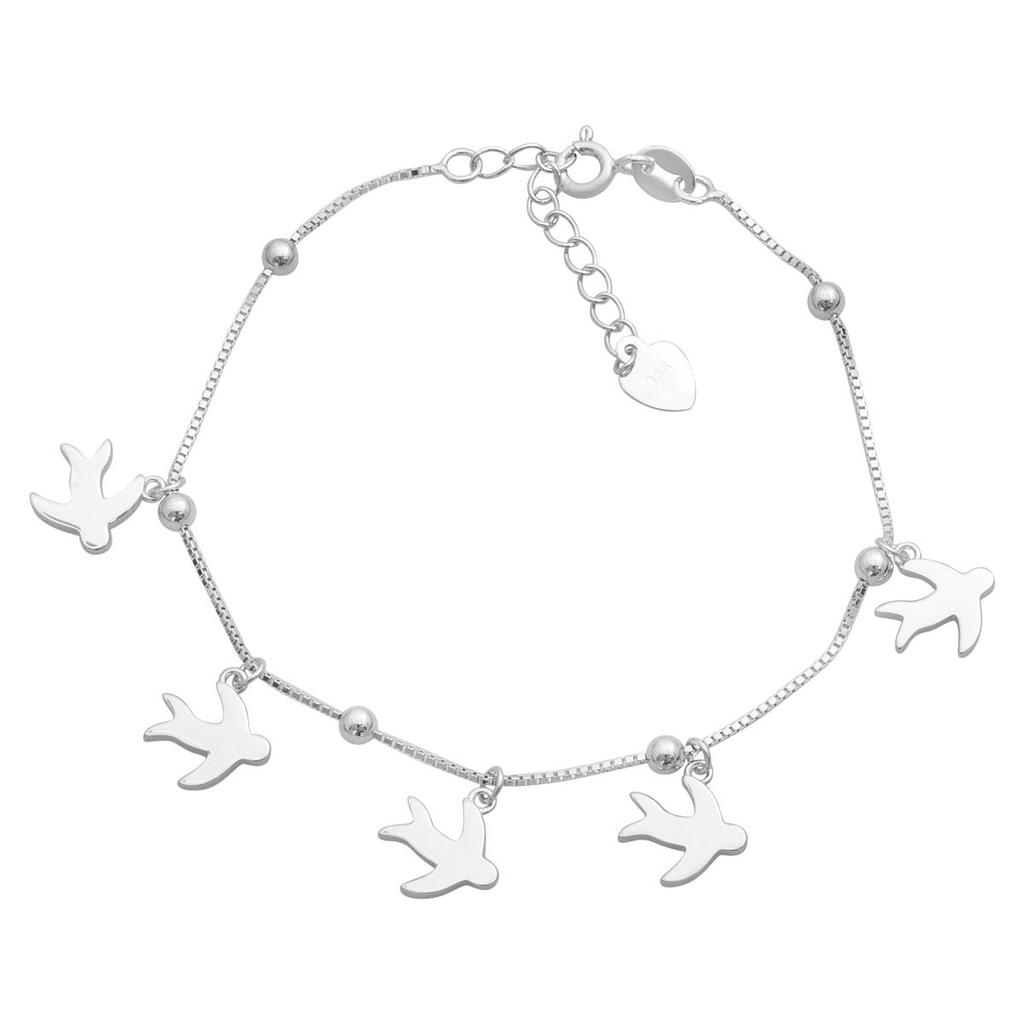 Silver Bracelet Without Stones, Product Weight 3.82 Gr (2183976)