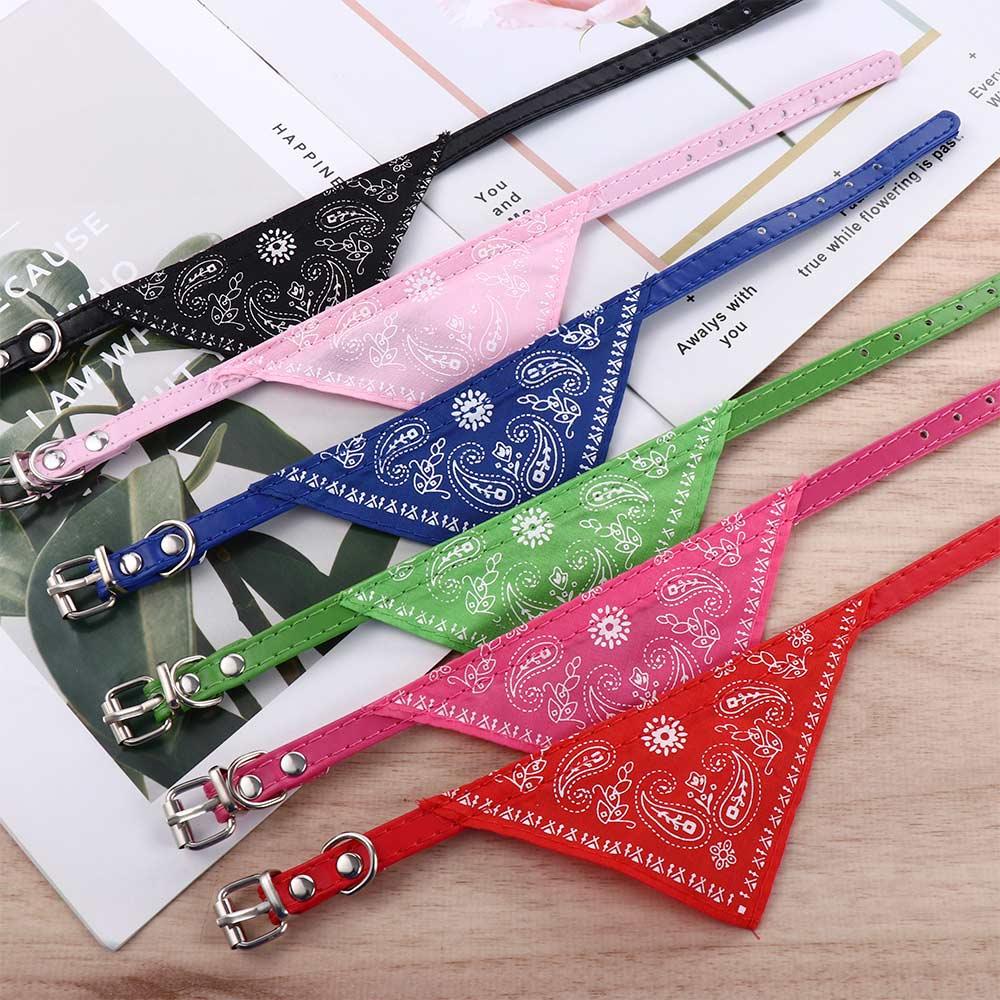for Puppy Kitten Triangle Bandana Dog Bandana Pet Supplies Dog  Collars Dog Saliva Towel