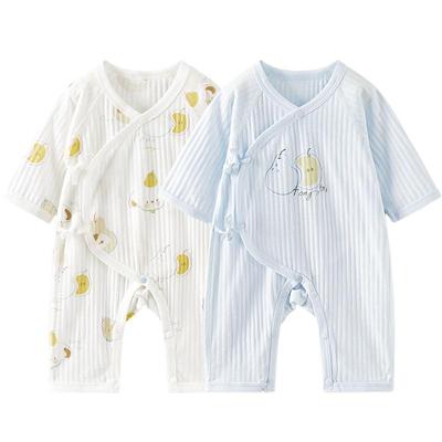 TONGTAI Baby Summer Pure Cotton Butterfly Romper