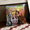 Film The WWizard of OOZ Cushion Cover Reversible Soft Durable Pillow Cover Home  Car MultiScene Use for Daily Comfort
