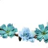 Hair Garland Boho Charm Head Wreath Brid Headpiece Headdress for Halloween Birthday Prom