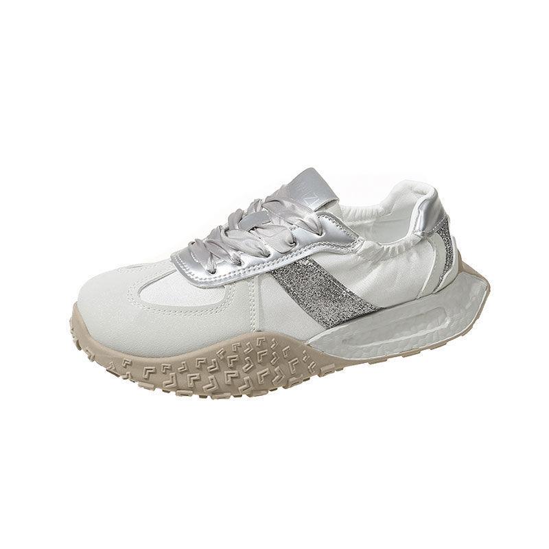 Trampa i skit balett träningsskor dam sommar 2025 nya vardagliga halkfria sportskor Forrest Gump skor populära mångsidiga damskor