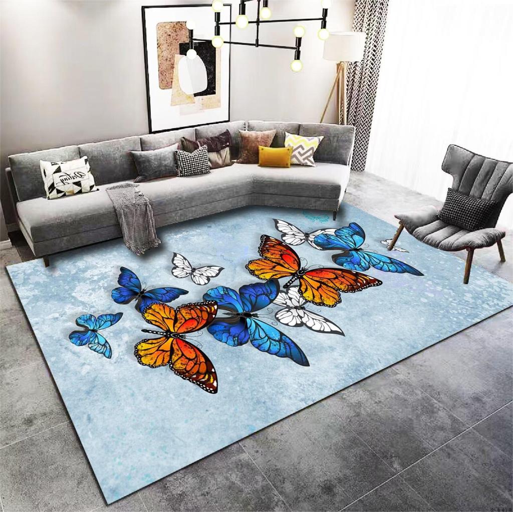 Living Room Carpet Wear-resistant and Dirt Resistant Sofa Coffee Table Household Silent Bedroom Bedside Carpet