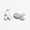 Promotional Red Ribbon Metal Badge for Breast Love Public Welfare Activity - Cross-border Brooch Pin Jewelry
