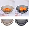 Metal Countertop Fruit Basket Holder Simple Line Fruit Storage Basket for Kitchen Table Living Room Decor