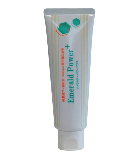 

[Medicated toothpaste] Quasi-drug with high concentration of fluoride Natural emerald Beryl Emerald Power Plus 100g