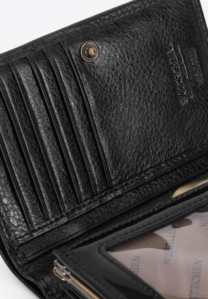 Wittchen Women's Patent Leather Wallet Medium Black Patent Leather