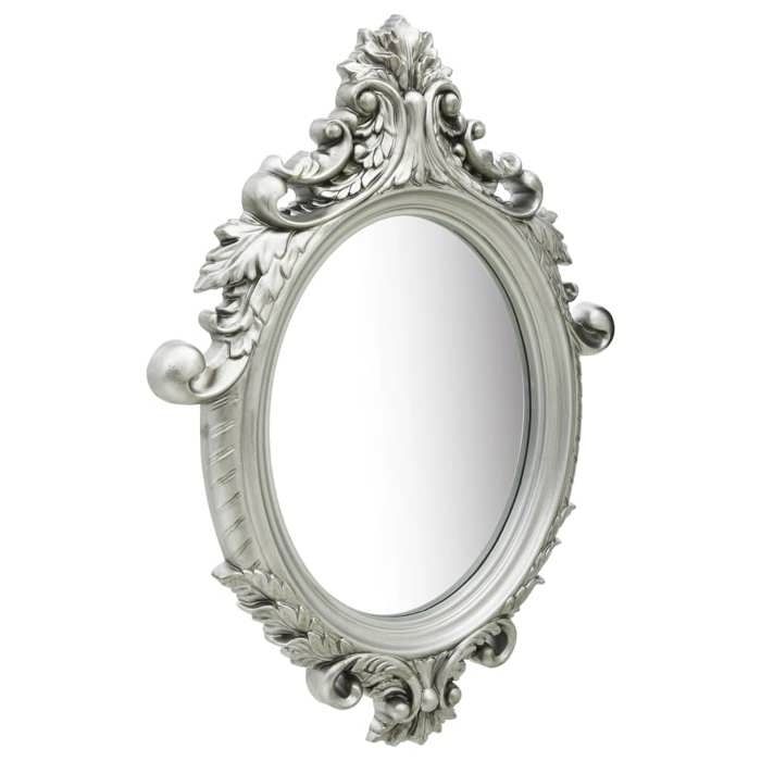 VidaXL Wall Mirror Chateau Style 56x76 Cm Silver 320358