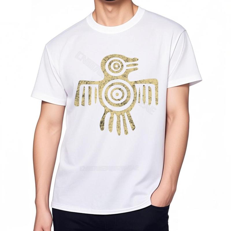 Unisex Teeshirt Brand Casual Tee Abstract Bird Design Artwork Graphic Soft Cotton Teeshirt Fashion Daily Wear Lightweight Tee