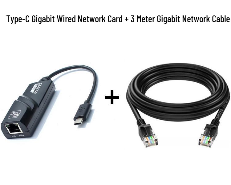 USB 3.0 Type-C to RJ45 Gigabit Network Adapter HUB (AX88179/TL8153)