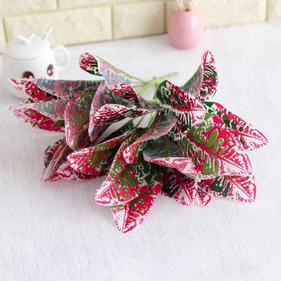 1Pc Plantas artificiais falsas perenes à prova d'água para casa, hotel, decoração imarcescível