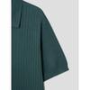 8seconds Wide Ribbed Collar Short Sleeve Knit Green (424751Ly3M)