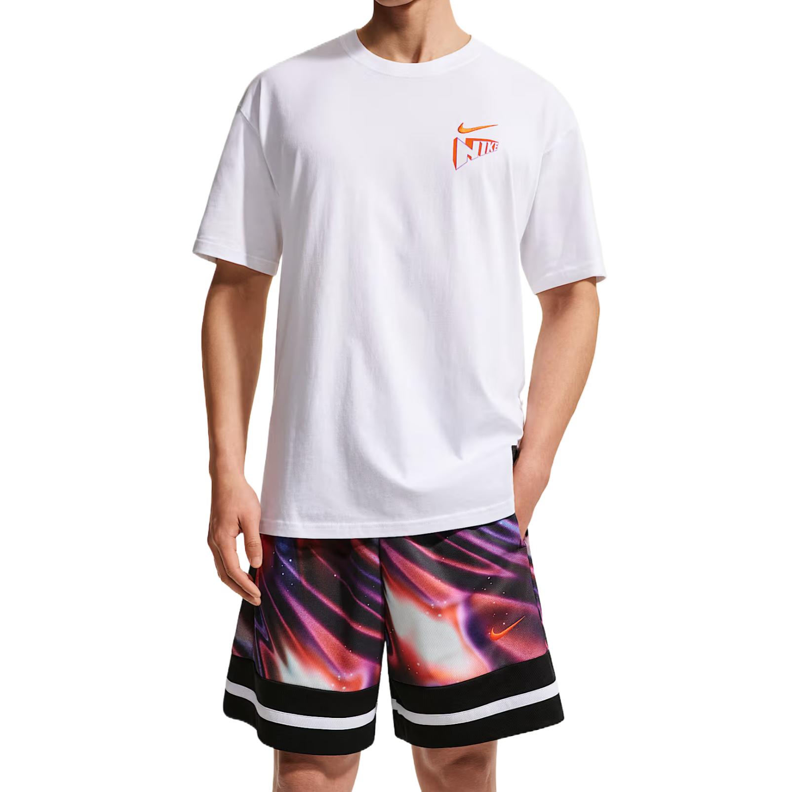 Nike Drop Shoulder Pure Cotton Comfortable Basketball Shirt Men tops IR6282100 M