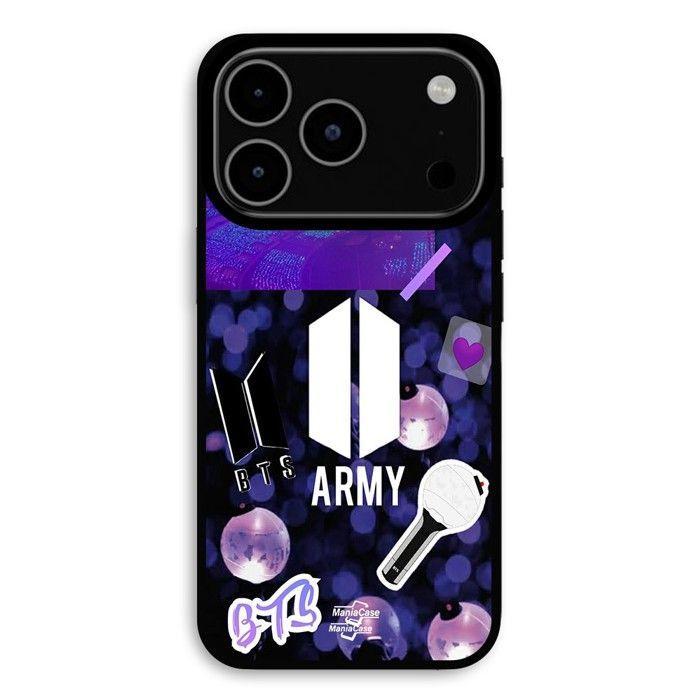 Coque Pour iPhone 17 Pro Max BTS army logo Bangtan Subs Maniacase