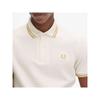 Fred Perry [genuine] Fred Perry [m12] Twin Tip Fred Perry Shirt   Ecru Honeycomb Afpm2430012 W79 qzgAfpm2430012 W79