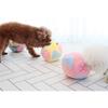Dingdongpet Pet Pastel Nose Work Ball Cover Detachable, Yellow, 1 Piece