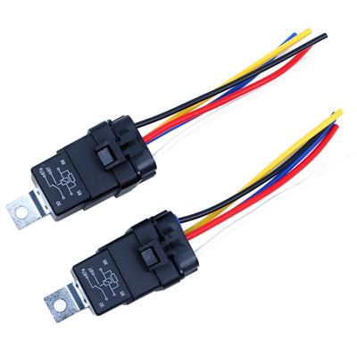 WINGONEER 2ks 5-pinový 40/30A Vodotesný Reléový Postroj SPDT Relé