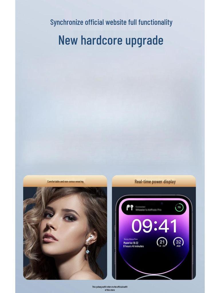 Universal High-Quality Wireless Bluetooth Binaural Mini Headphones for Huawei, Apple, Vivo, Xiaomi, OPPO - Suitable for Men and Women